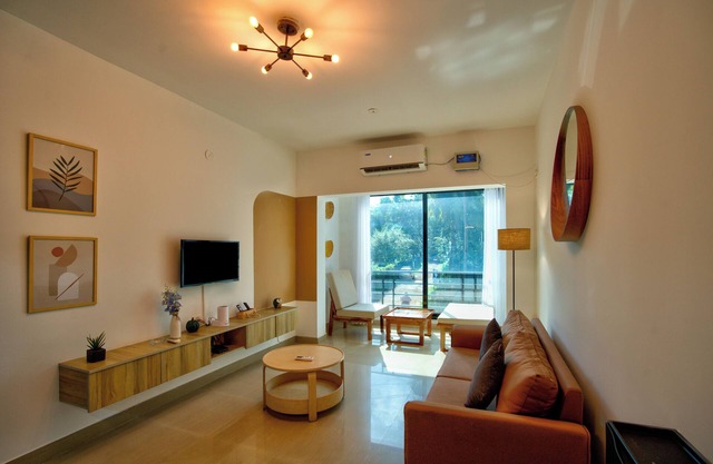 Sun-kissed 1BHK Vagator French Windows.