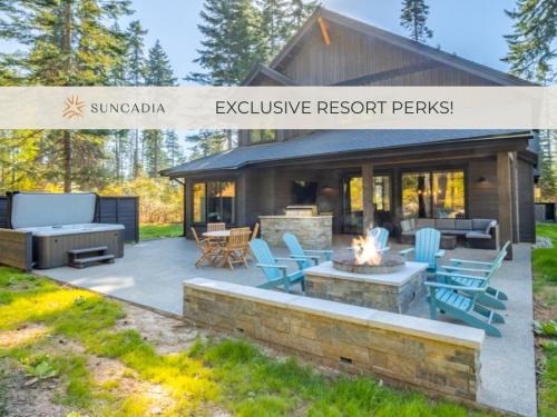 Suncadia 4 Bdrm Home Beautiful Floor to Ceiling Fireplace