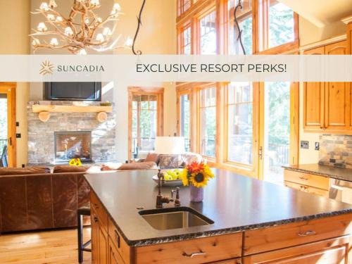 Suncadia 5 Bdrm Home that Sleeps 16