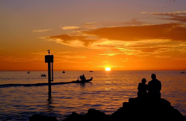 Sunsets at Gulf of Mexico