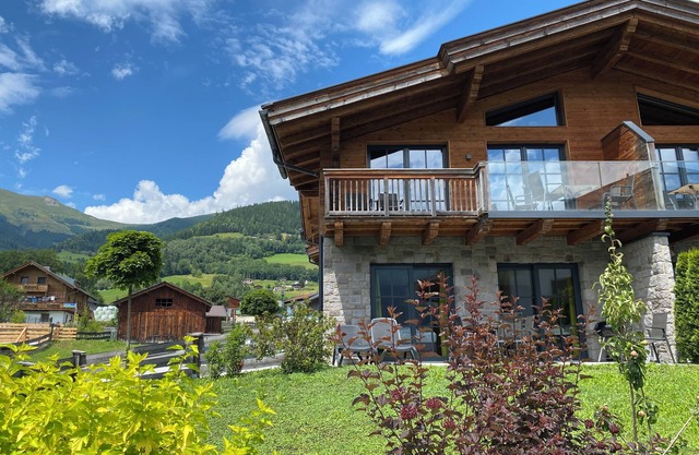 Superb chalet with private wellness