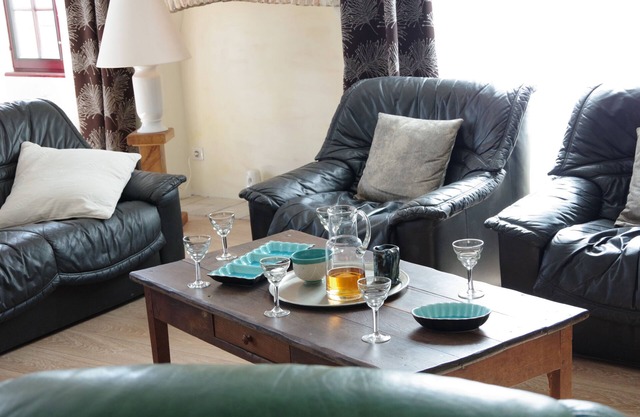 Superb character house in village center. Charming 3-star gîte.
