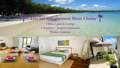 Superbe apt 2 chambres Mont Choisy Beach by Lov