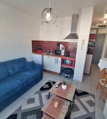 Superbe studio en bord de mer