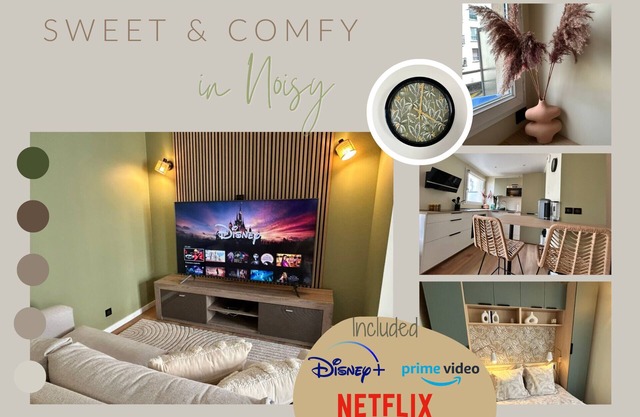 "Sweet and Comfy" with Netflix, Prime and Disney+