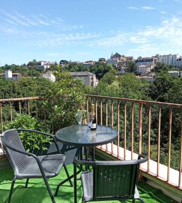 T2 - Terrasse avec vue imprenable - Secteur gare