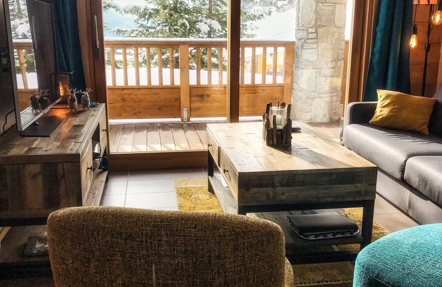 T3 rated 4* in the new "les balcons étoilés" residence at the foot of the slopes