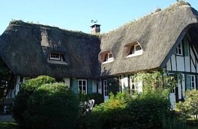 Thatched Cottage on the Banks of the Seine