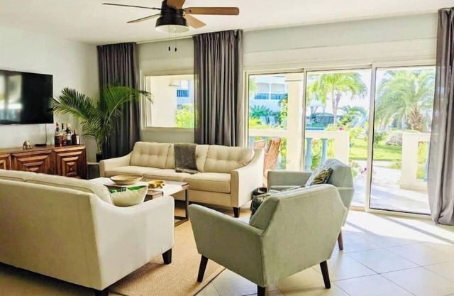 The Beach Condo - a modern 2-bedroom beachfront condo packed with amenities.