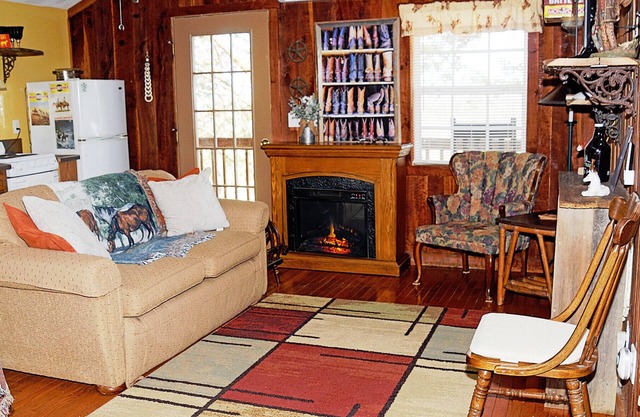 "The BunkHouse" a Pet Friendly Cabin on a 50 Acre Horse Farm, The Bunkhouse - 1br Cabin w/View on a
