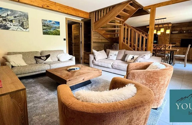 The Chalets of the Arvan - 4AB- Superb renovated chalet for 10 people