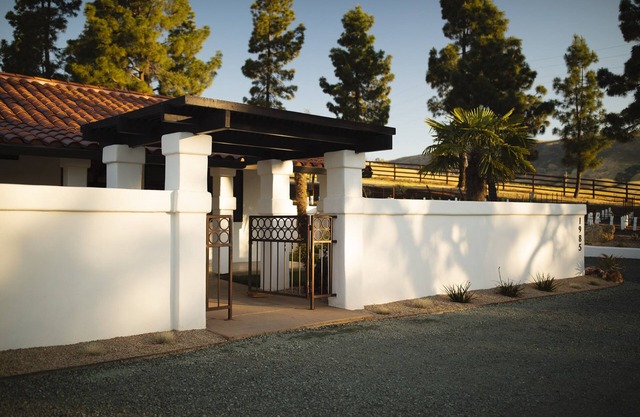 The hacienda at La Lomita ranch