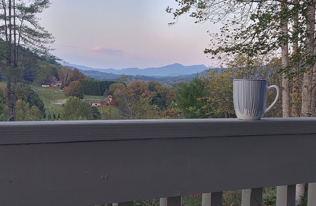 The Octagon House: long-range views, fireplace, easy access, close to town