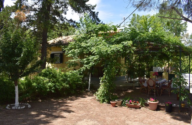 The pretty house next to the beach