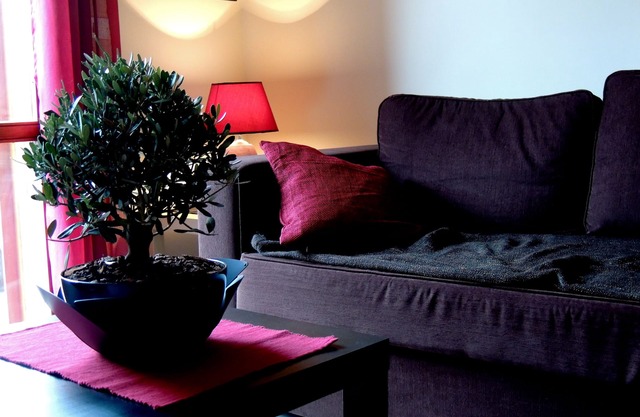 "The Red and the Black" Apartment on the main street of Zafferana