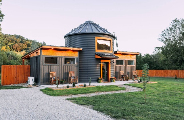 The Silo Cottage Tiny House Grain Silo