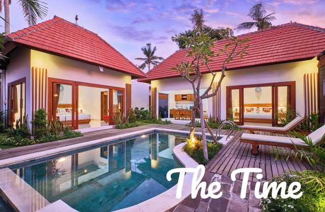 The Time Ubud, private pool villa, peaceful location and convenient