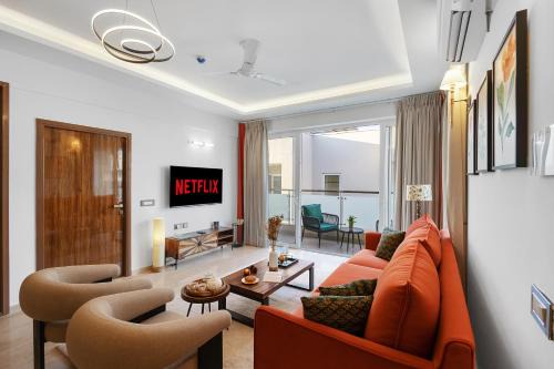 The Urban Bloom - Spacious 4BHK Near Metro and CyberHub