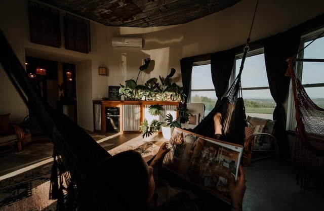 The West Barn is the ultimate getaway space- rent one side of the barn, or both