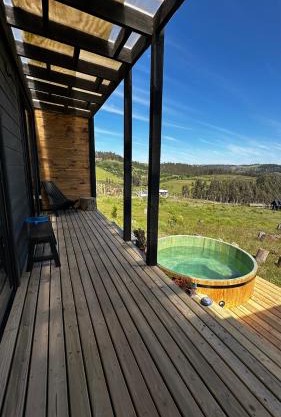 Thenca Lodge - increíble vista panorámica y hottub privado