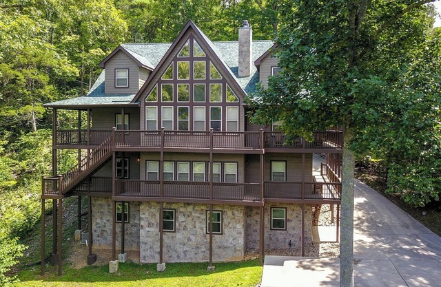 This Gorgeous home is perfect for gatherings very spacious and wonderful views