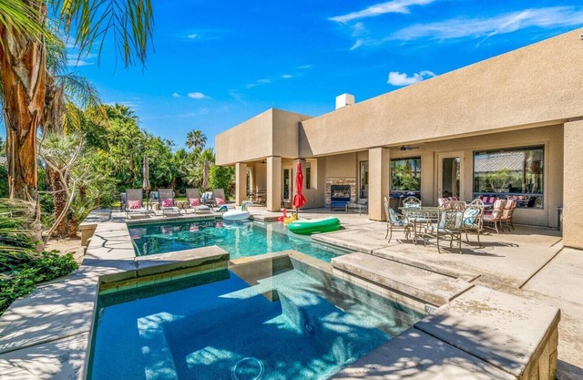 This house is a 5 bedroom(s), 4 bathrooms, located in Indio, CA.