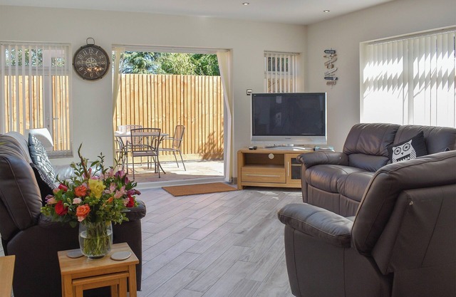 This pet-friendly property is family retreat.