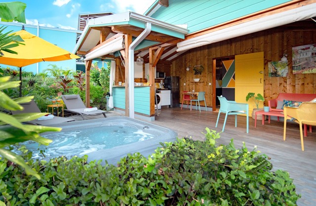 Ti' Alizé - Lodge Dans son Jardin Tropical Avec son Jacuzzi Privé