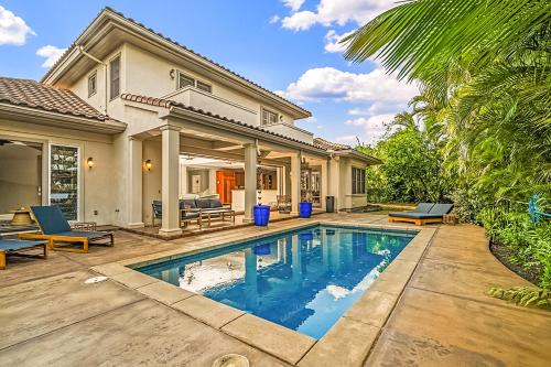 Tiki Villa In Poipu 5 Bd4bth, Pool & Ac Sleeps16