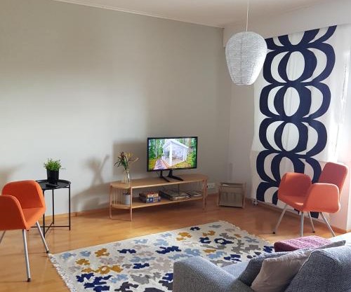 Tilava kolmio keskustassa