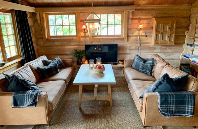 Timber Lodge in Uvdal Skisenter VIEW/WIFI