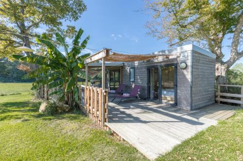Tiny House avec SPA, proche de Bordeaux et de Saint-Emilion