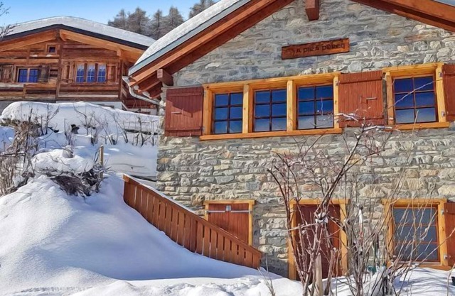 Tiny House facing the Alps - Ski in and out