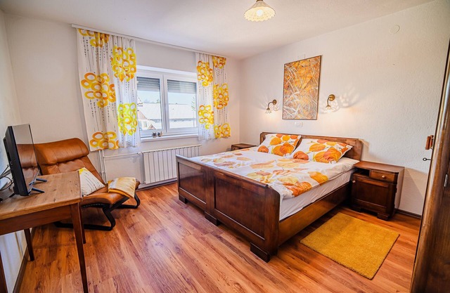 Triple Room with Balcony & Breakfast at Ančkin kot