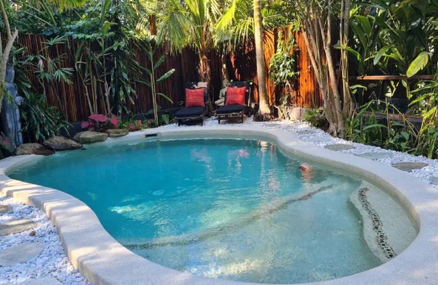 Tropical 2 bedroom home with private pool