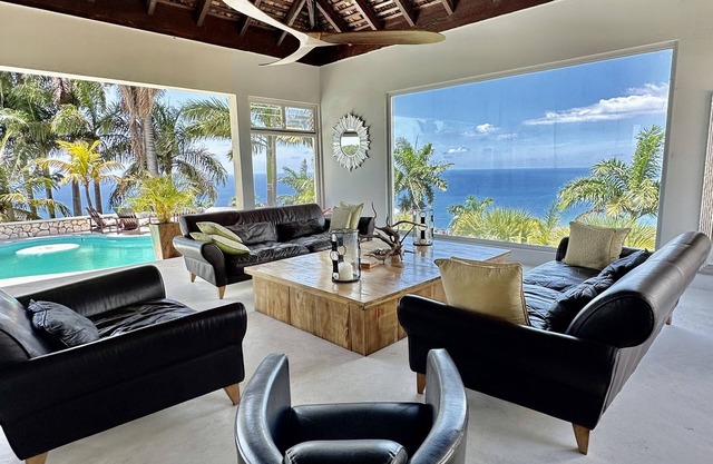 Tropical Hilltop Luxury Private Villa with Pool including Butler.