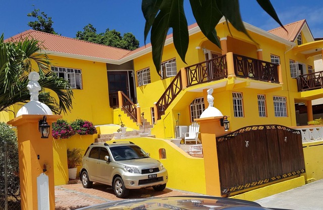 Tropical spanish style suite with a fantastic mountain view
