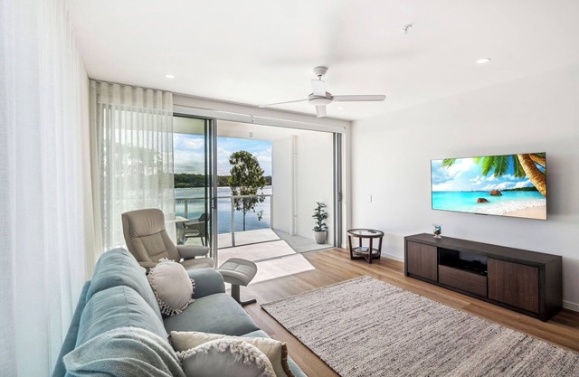 Two bedroom unit in Riverbend with stunning water views