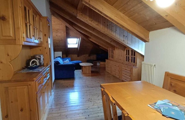 Typical attic room in Fucine di Ossana for one or two families