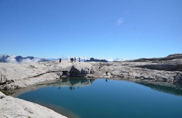 Typical mayen in the heart of nature