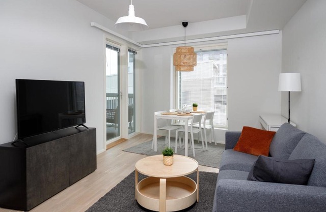 ULEABO Neat 48 m2 two-room flat with sauna