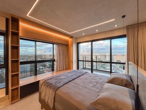 Ultra Luxo no 24º Andar com Linda Vista