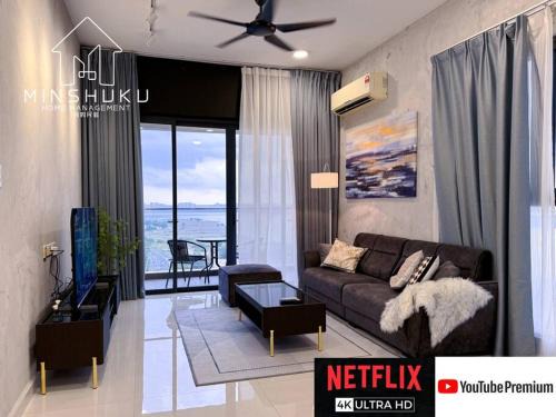 Unblocked Sea & City Views FOC Netflix Access and Youtube Premium 3Beds3Bath 6-11pax