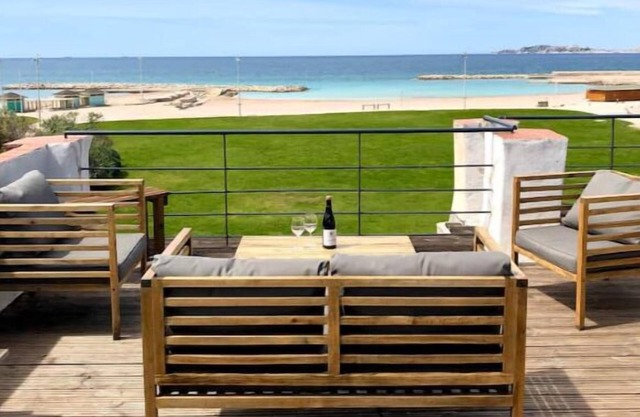 Unique : Appartement 80m2 + Toit Terrasse Panoramique à la Plage vue Imprenable
