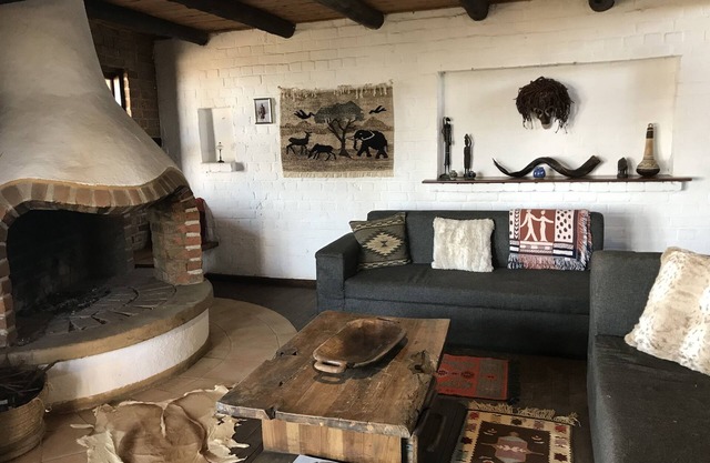 Unique house on the remote Maasai Plains