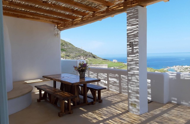 "Unique Sea View" traditionally decorated,minimal villa,huge terraces ocean view
