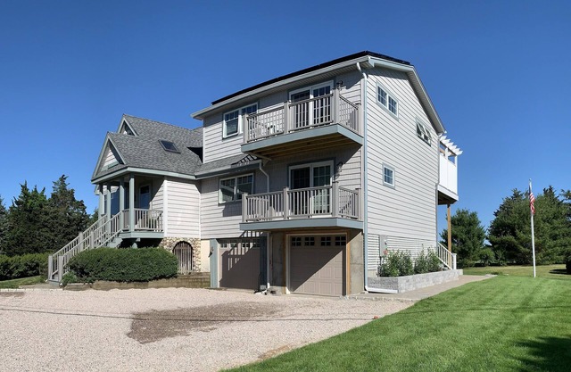 Unique Water View Home with beach pass