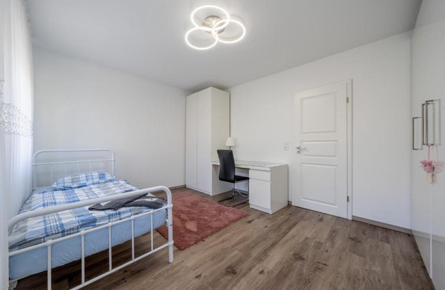 up to 3 private rooms with 2 bathrooms