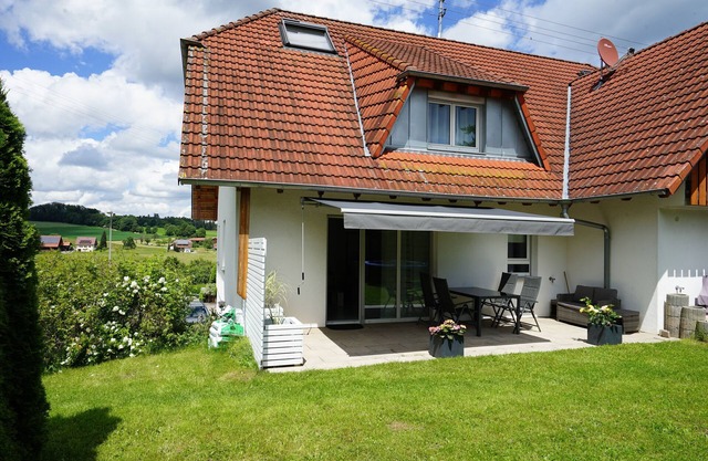 Vacation apartment with cozy terrace in the northern Black Forest