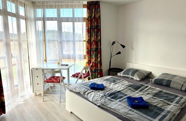 Vacation apartment "Heidi" with a fantastic view over the lake and forests